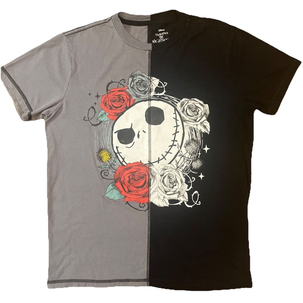 Jack Women’s Sz S Nightmare Before Christmas Split Stitch Organic Cotton